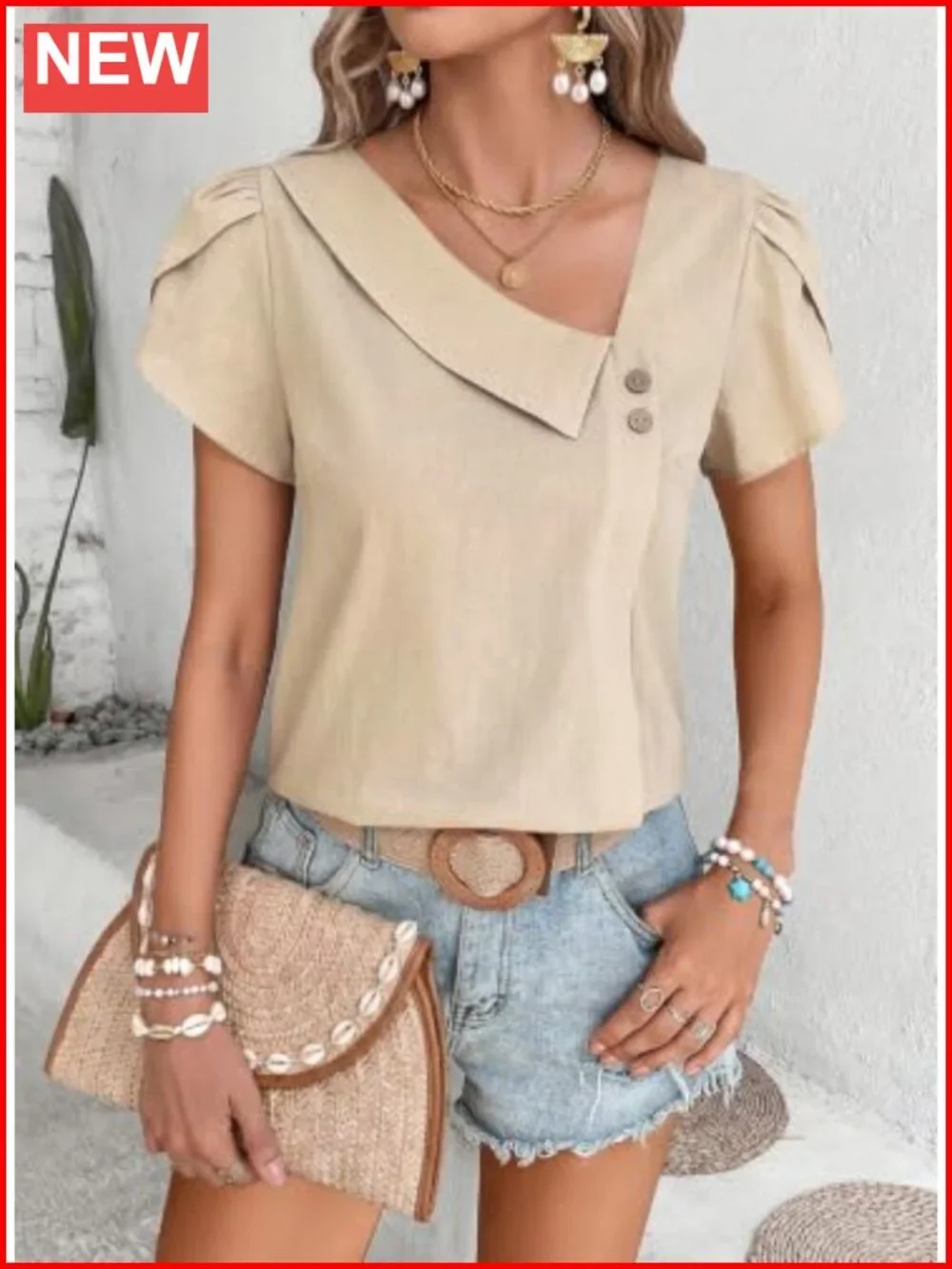 N/A chic asymmetric